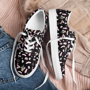 Pastel Lace up Shoes Etsy