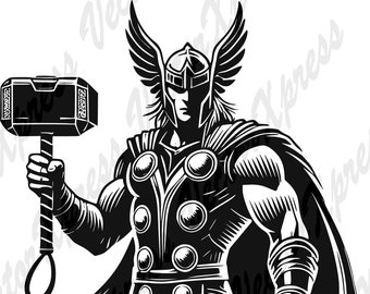 Superhero Cut Files: Vector Graphic, Multiple Formats, High-Quality