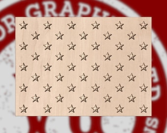 US Flag Stars 3D STL Model for CNC Routers & 3D Printers