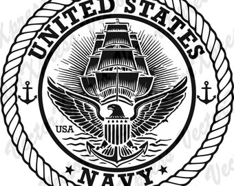 US Military Insignia Cut Files: Vector Graphic, Multiple Formats, High-Quality