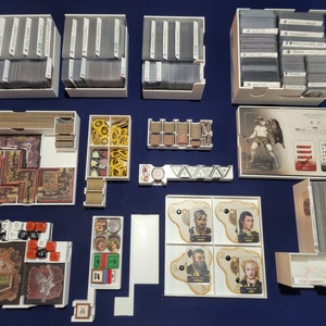 Aeon Trespass: Odyssey Insert/Organizer Fully Sleeved up to 100 Micron (Premium) Sleeves STL files