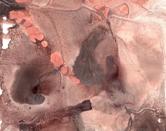 Grungy Acrylic Ink Dyed Papers, Vellum, and Envelopes DIGITAL Kit Paper Collection