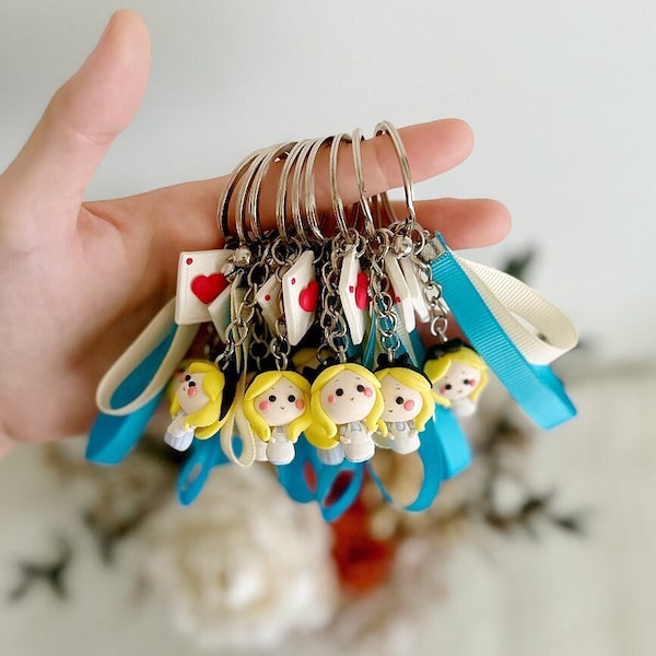 Alice-In-Wonderland Keychain