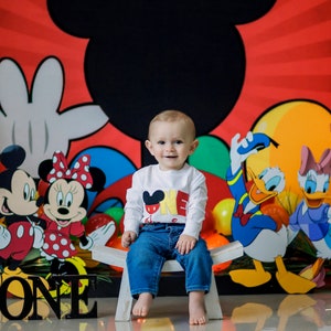 Mickey Mouse clubhuis achtergrond afbeelding 1