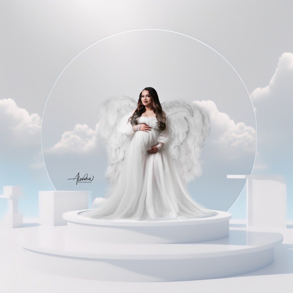 Digital Backdrops, Maternity Backdrop Overlays, Studio Backdrop