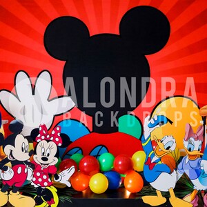 Mickey Mouse clubhuis achtergrond afbeelding 2