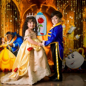 Beauty and The Beast Backdrop