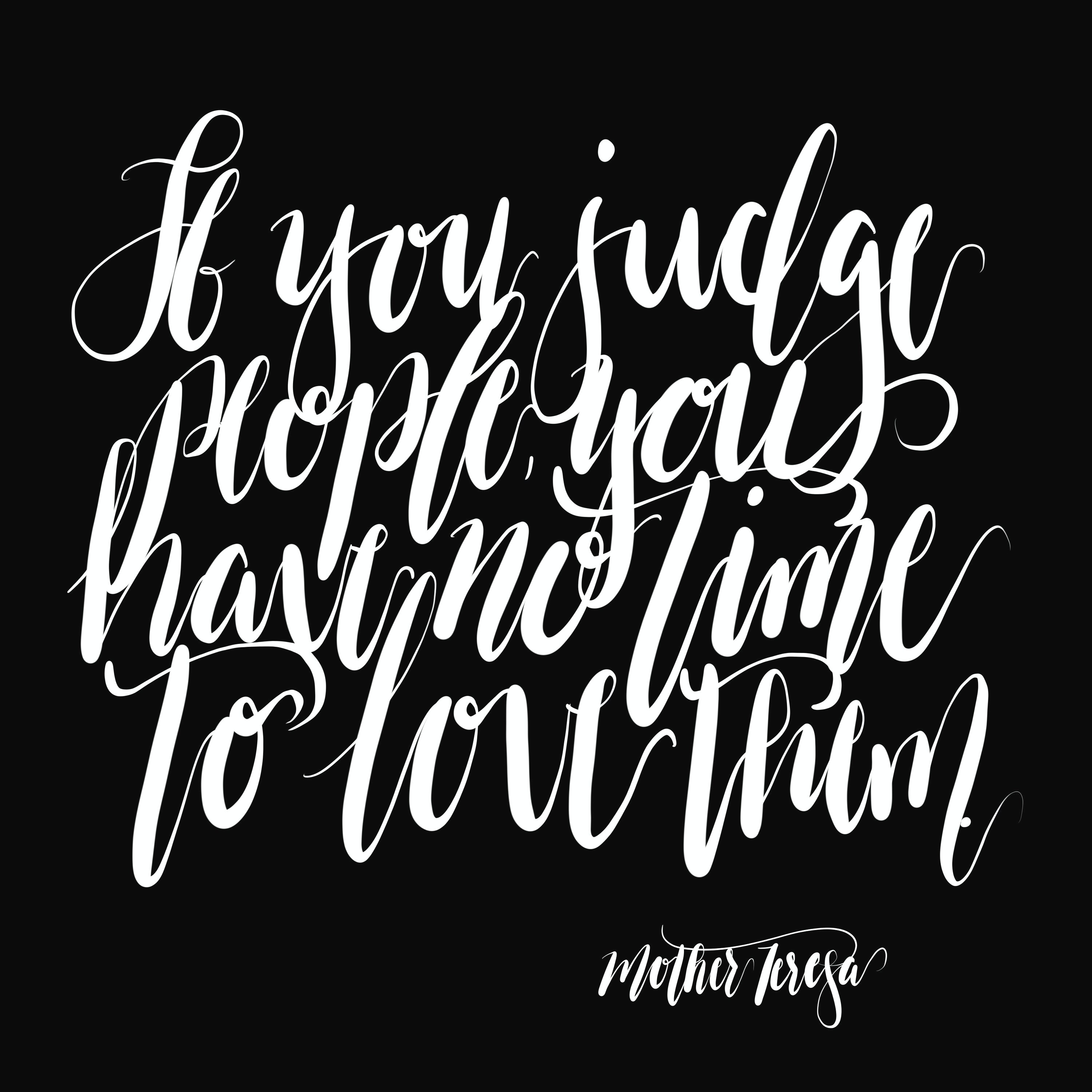 Mother Teresa Quote Digital Download - Etsy