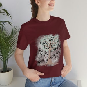 John Muir cite Unisexe Jersey Short Sleeve Tee