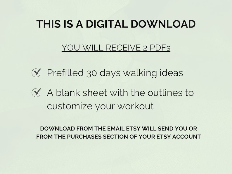30-day Walking Challenge, Printable Walking Planner, Daily Walking Plan ...