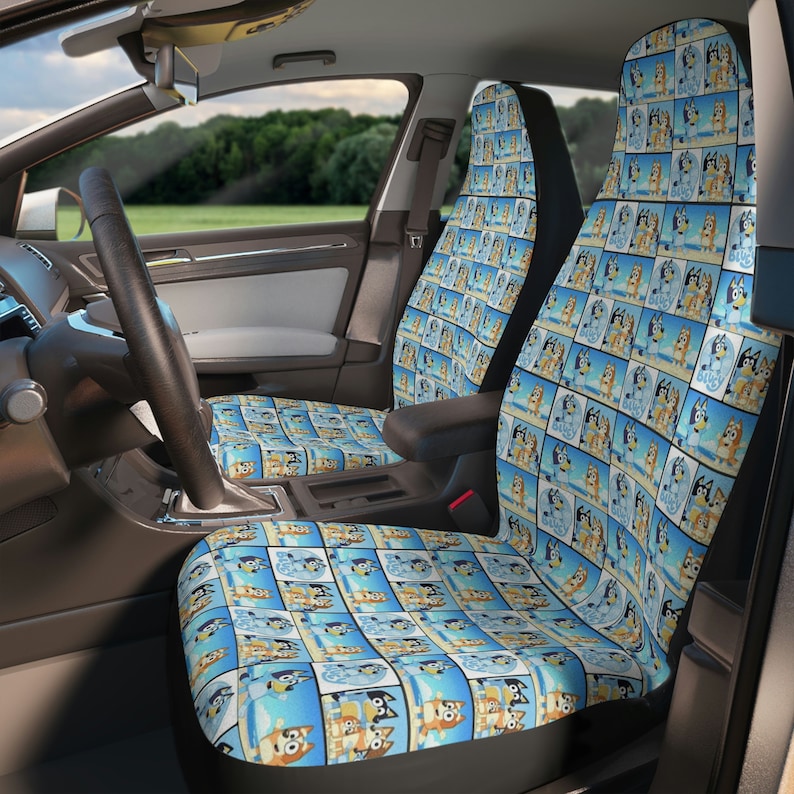 Bluey Car Seat Covers Etsy