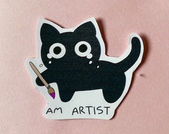 Am Artist Meme cat