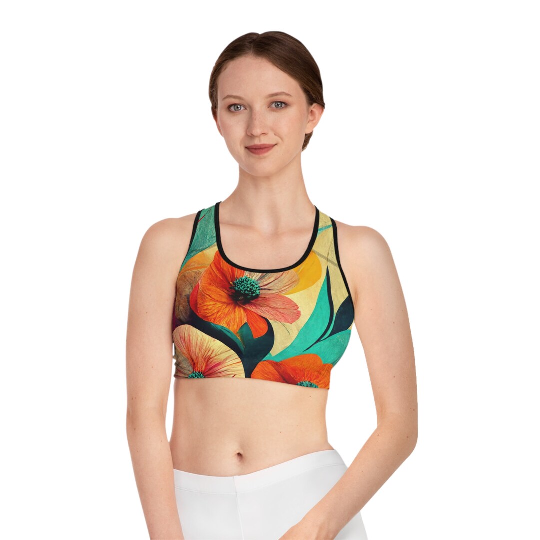 Street Art Sports Bra
