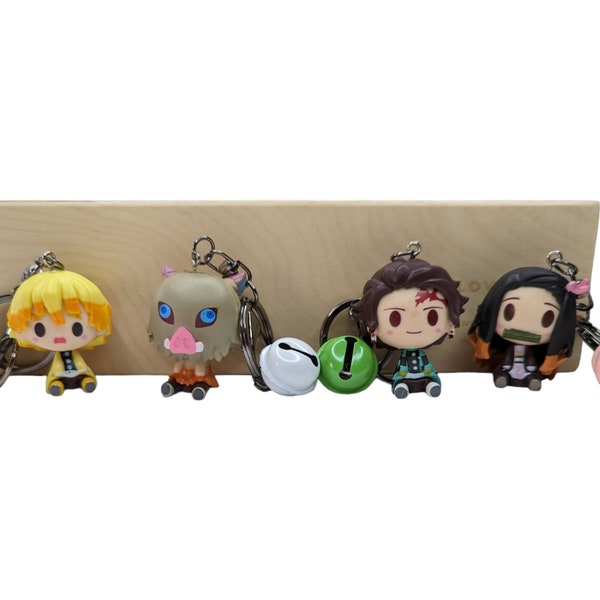 Anime Keychain Figures - Etsy