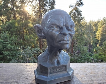 Gollum Bust (Solid Resin Print)