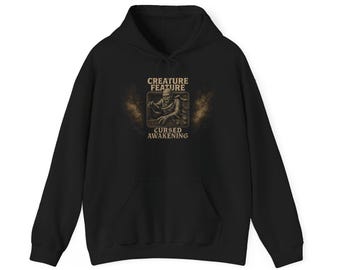 Creature Feature Cursed Awakening Hoodie | Horror Monster Illustration