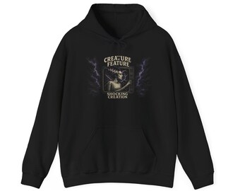 Creature Feature Shocking Creation Hoodie | vintage horror monster sweatshirt