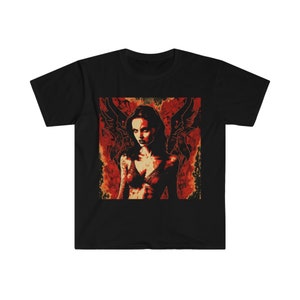 Angelina Jolie as a Demon T-Shirt