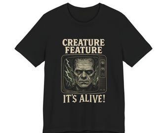 Its Alive Frankenstein Shirt | Retro Horror T-Shirt | Creature Feature Originals | Classic Monster Tee