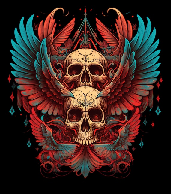【BREATH】 SKULL WING LOGO TEE BREATH SS25 SKULL WING LOGO TEE / DUST - NUBIAN