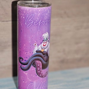La sirenita antes y después del café vaso de 20 oz imagen 3