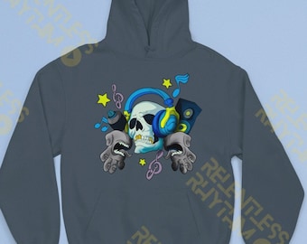 Music Skull Hoodie