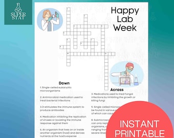 Afdrukbaar Lab Week 2026 Idee Laboratorium Wetenschapper Lab Verhaal POCT Microbiologie Histologie Medisch technoloog Lab Tech POCT