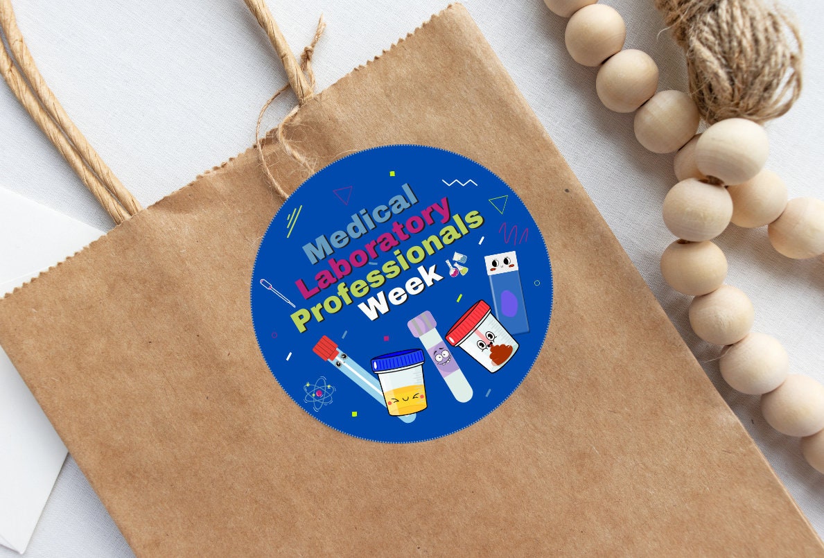 Lab Week 2023 Saved by the Lab Printable Lab Week Gift Tag Etsy