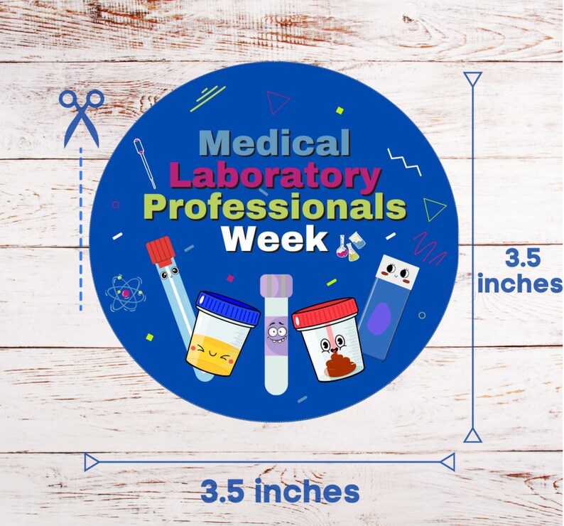 Lab Week 2025 Printable Gift Tag Laboratory Appreciation Week Etsy