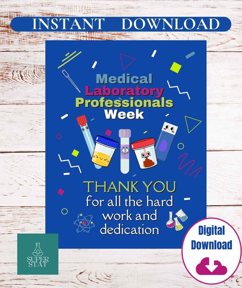 Lab Week 2024 Printable Flyer Medical Laboratory Appreciation Week