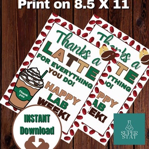 Cath Lab Tech Week Signs Lab Week 2026 Printable Sign Appreciation Medical Laboratory Week Idea ...