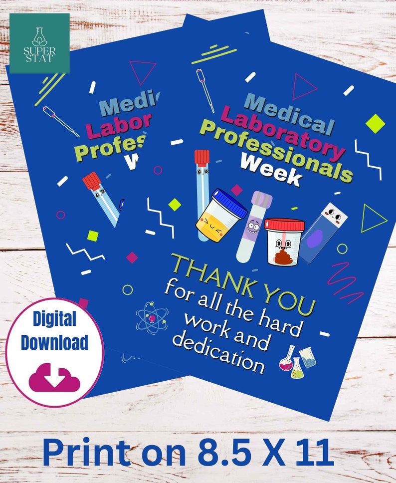 Lab Week 2024 Printable Flyer Medical Laboratory Appreciation Week Medical Lab Week Printable