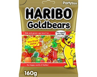 Halal Haribo Jellybean | Haribo Golden Teddy Bear | Confectionery | Healthy Snack
