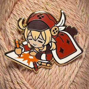 Cozy Klee Enamel Pin