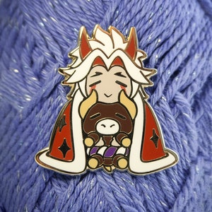 Cozy Itto Enamel Pin