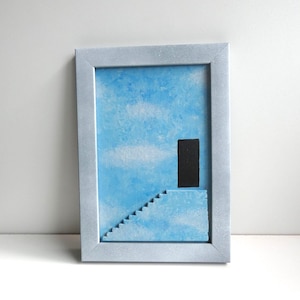 Truman Show Steps Frame - Jim Carrey