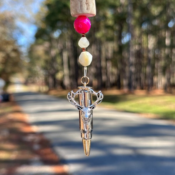 Antler Rear View Mirror Etsy