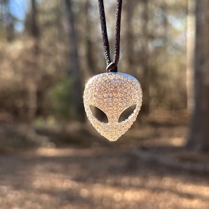 Alien, Martian Car Charms, Rear View Mirror Charms, Car Accessory, Car Suncatcher, Car Jewels