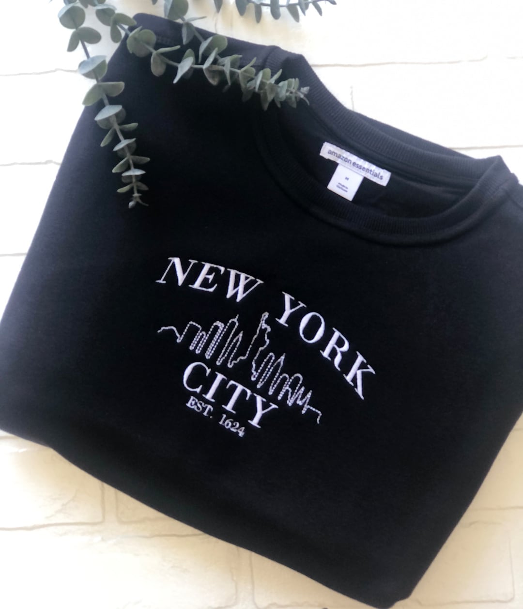 New York Embroidered Flared Sleeve Tee main image 1