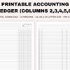 Printable General Journal, Accounting Ledger for Small Business, Log ...