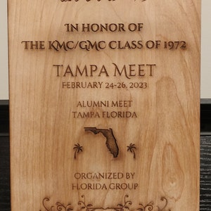 Engraved Plaques For Anniversaries, Graduations, Events, Special Occasions