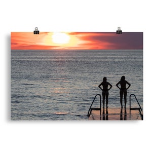 Sunset Visby, Gotland - Photo Print