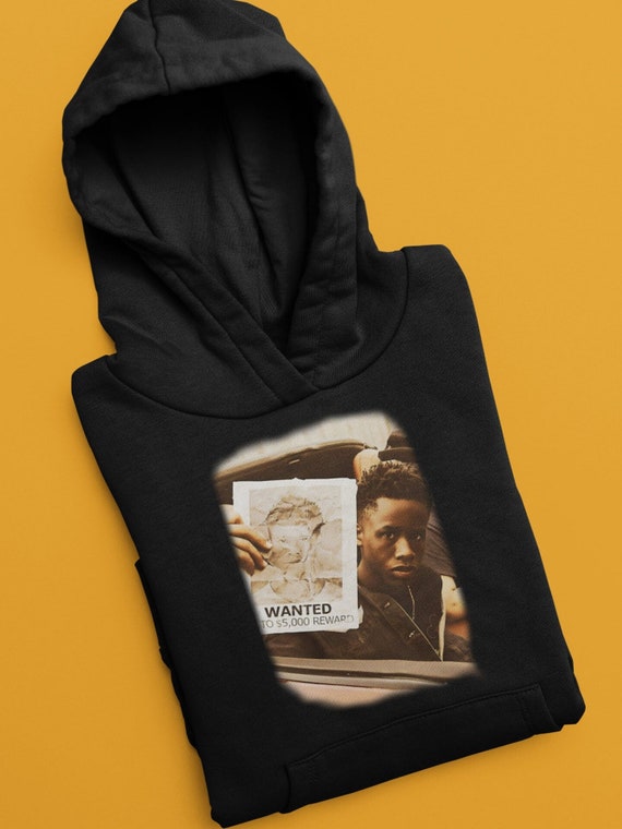 Tay k Wanted Hoodie vintage Gift for Trap Music Lovers Rap Music
