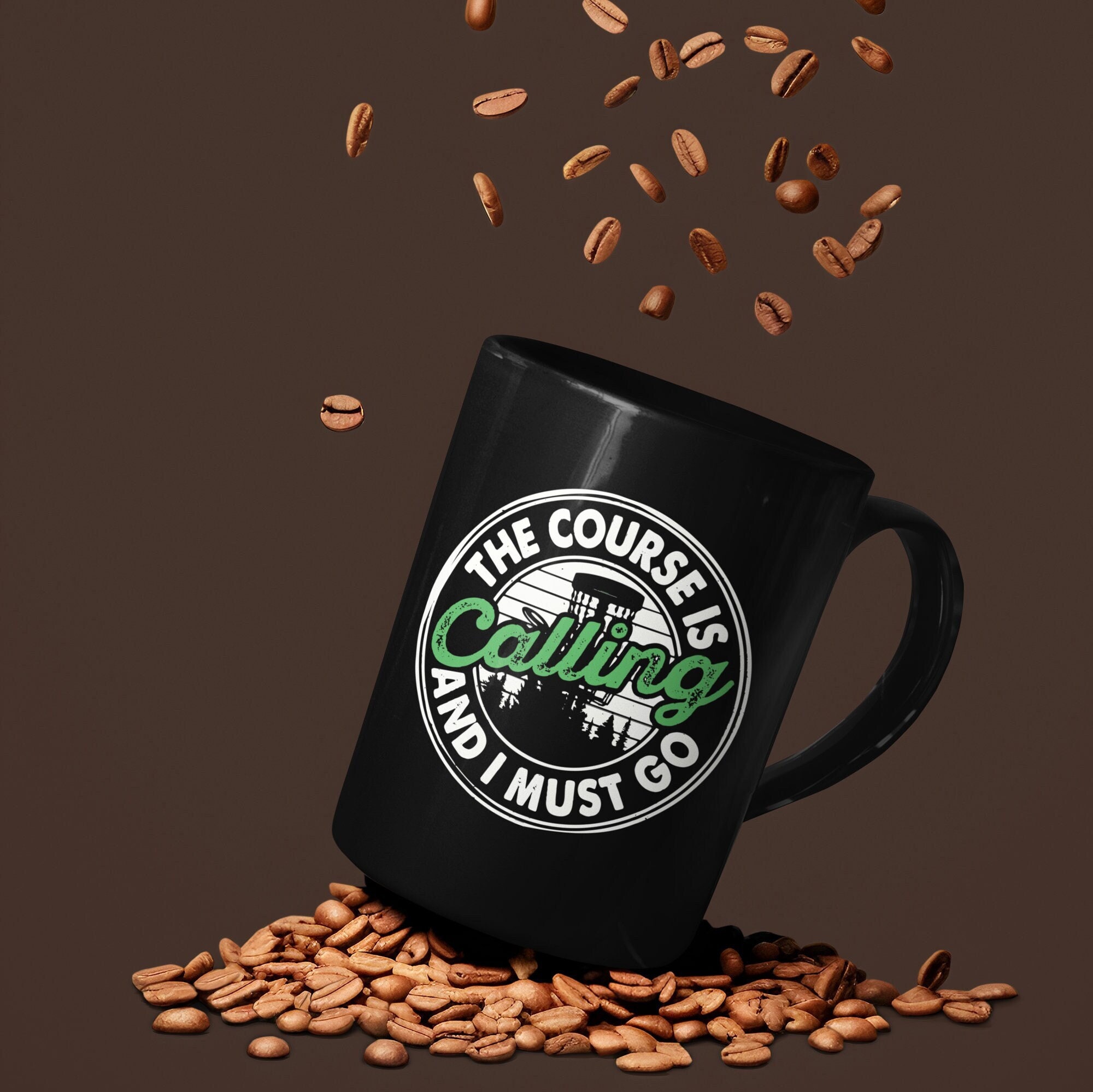 Coffee Mug Disc Golf Themed 15oz Microwave Safe Large Tea Cup Discgolf