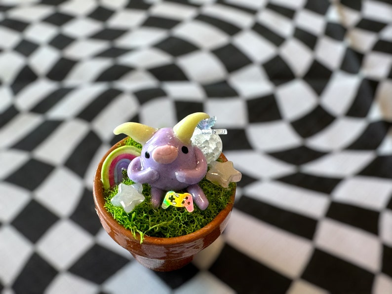 Pot Friends, Desk Friends Every Creature is Unique 1/1 Etsy