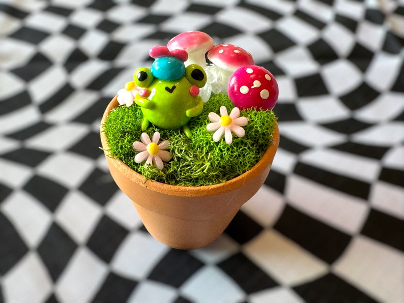 Pot Friends, Desk Friends Every Creature is Unique 1/1 Etsy