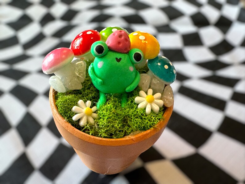 Pot Friends, Desk Friends Every Creature is Unique 1/1 Etsy