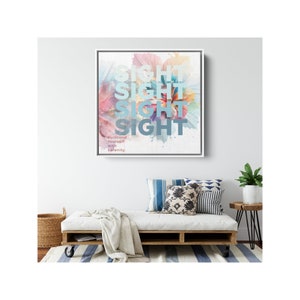 Sight Surround yourself with tranquity, Bedroom Wall Art, Wall Sign, Sign For Bedroom, Master Bedroom Sign, Guest Room, Dream Wall Art, Wall