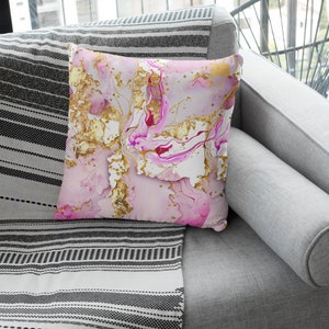 Pink Love Pillow, Mix and Match Pillow, Decorative Throw Pillow, Pillow, Holiday Throw Pillows, Holiday Decor, Polyester Pillow