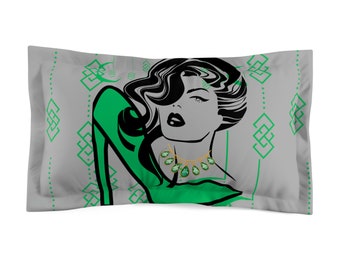 Glamour Girl Microfiber Pillow Sham